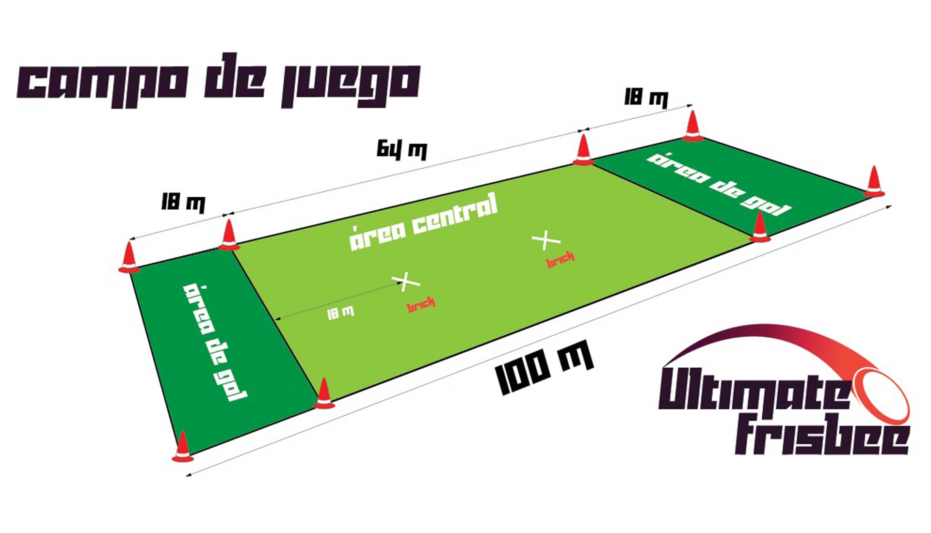 Ultimate Frisbee en acción