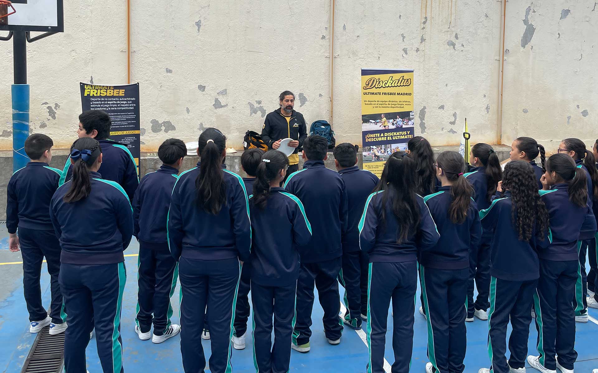 Talleres de Ultimate Frisbee para Colegios en Madrid